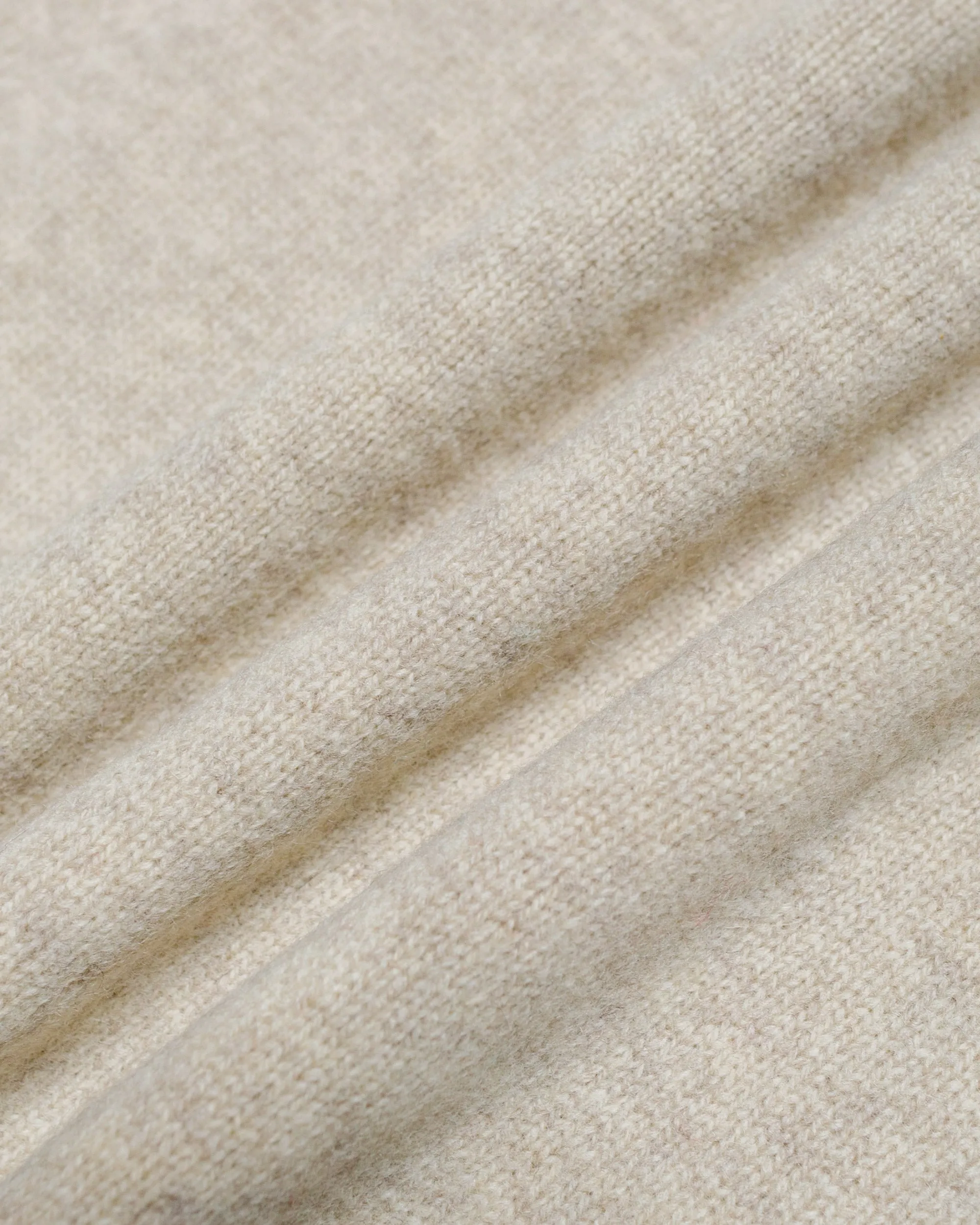 Beams Plus Knit Polo 9G Beige