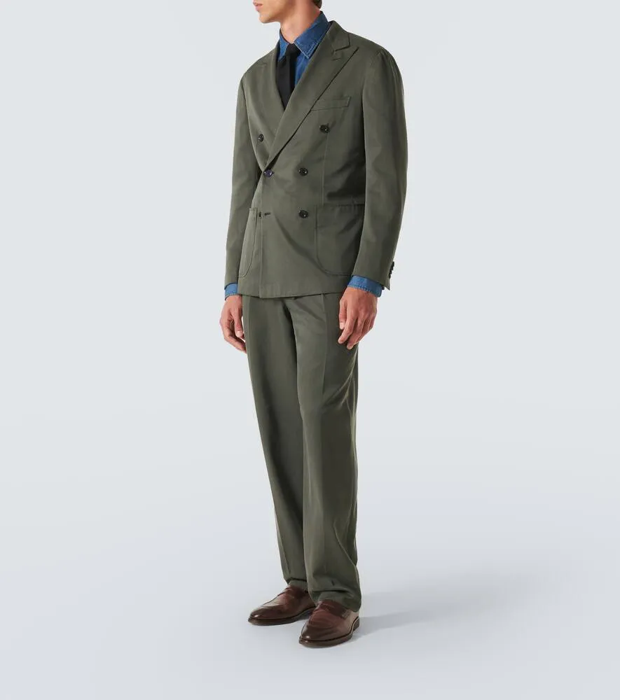 Brioni Soffio silk and cashmere gabardine blazer