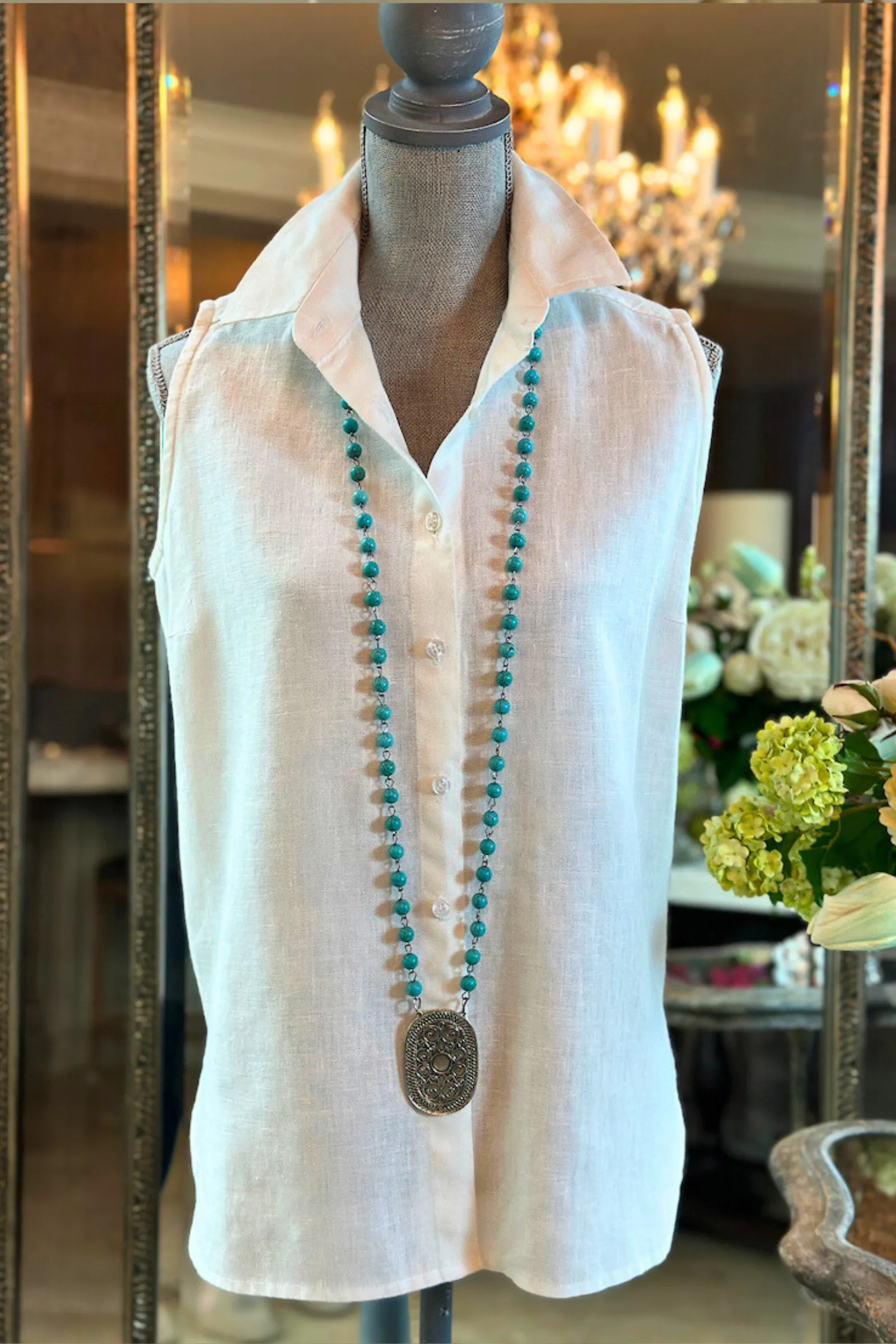 Caroline Sleeveless Top