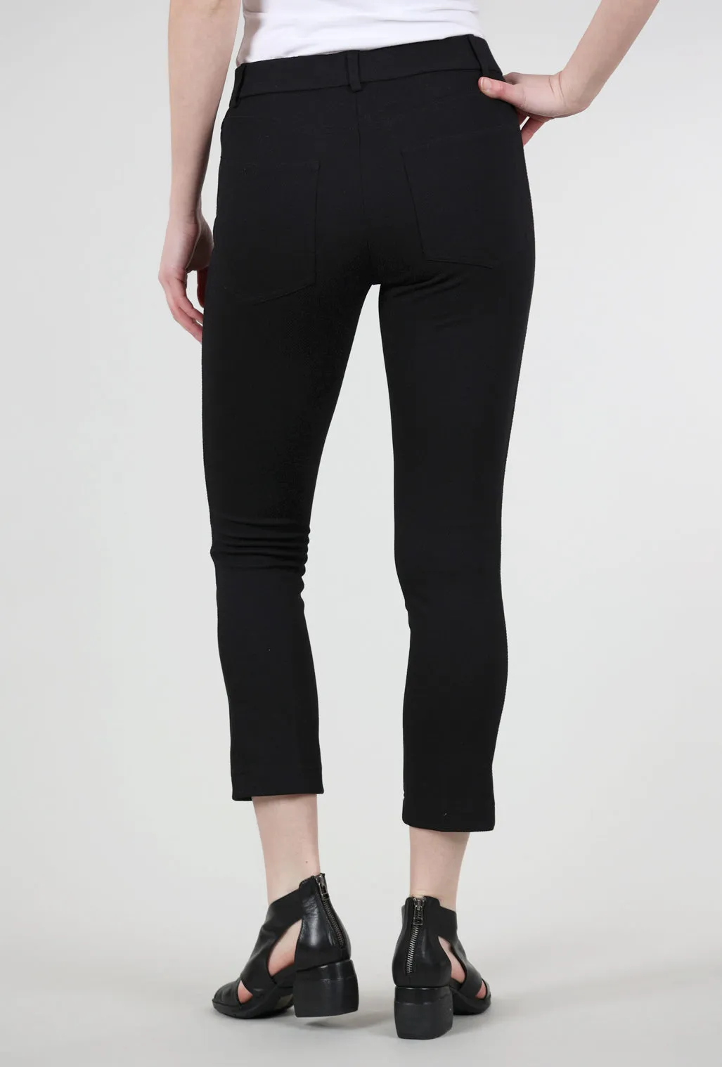 Hayes Crop Pant, Black