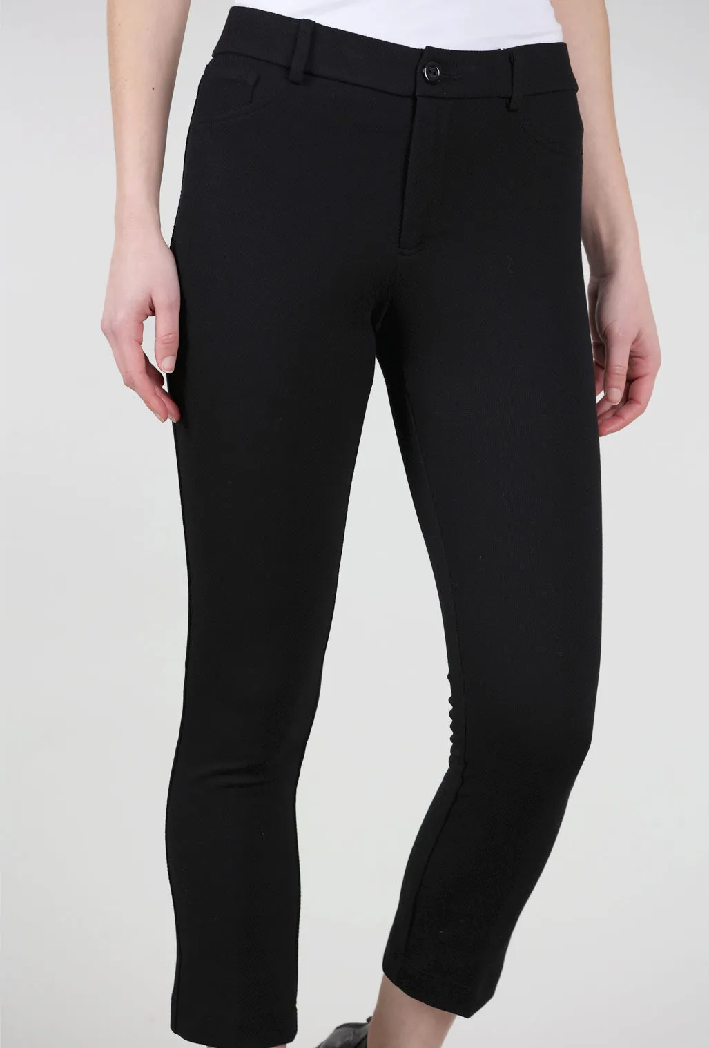 Hayes Crop Pant, Black
