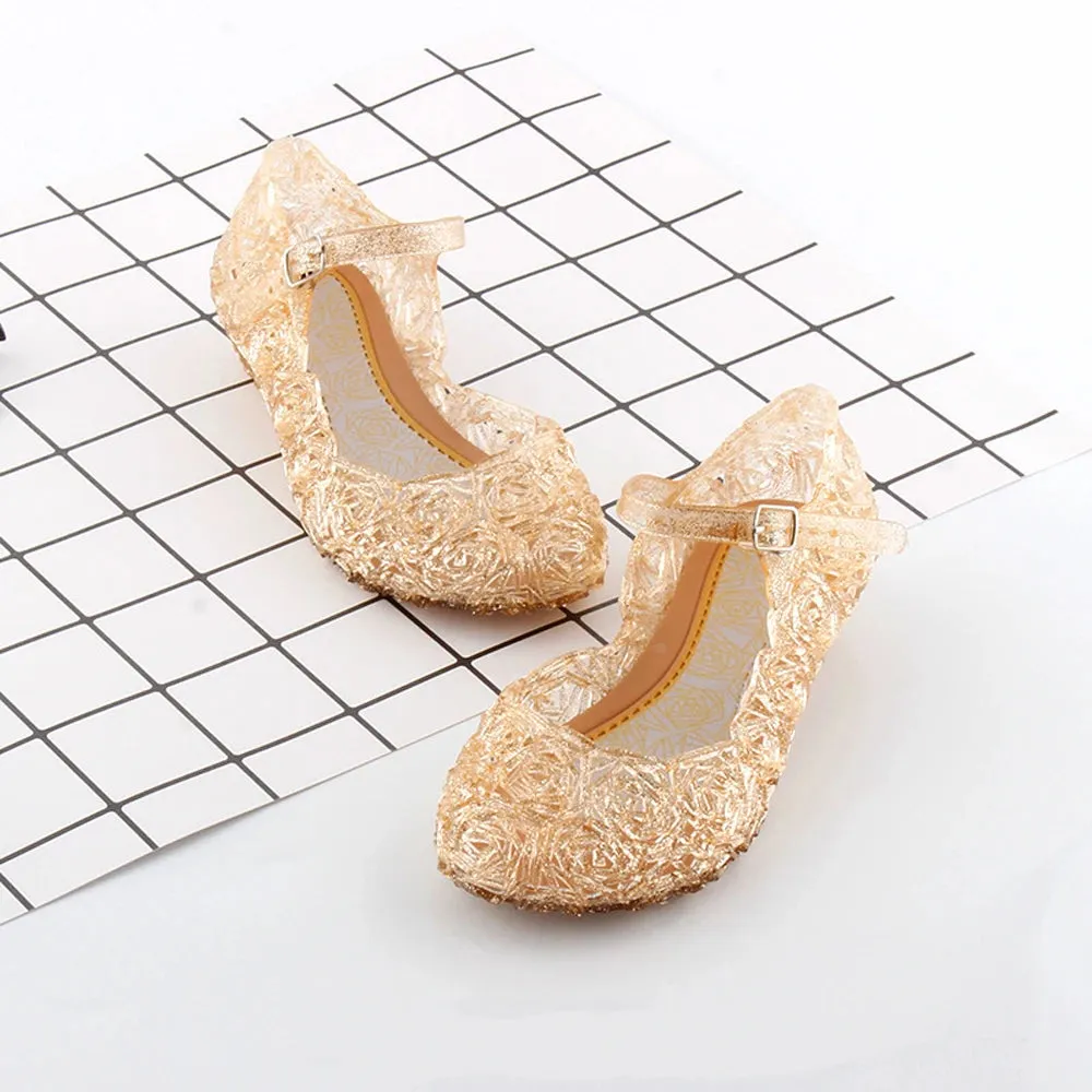 High-Heeled Girls Summer Crystal Sandals