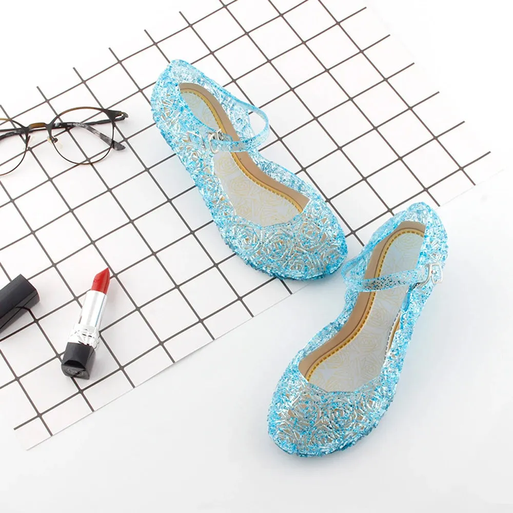 High-Heeled Girls Summer Crystal Sandals