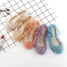 High-Heeled Girls Summer Crystal Sandals