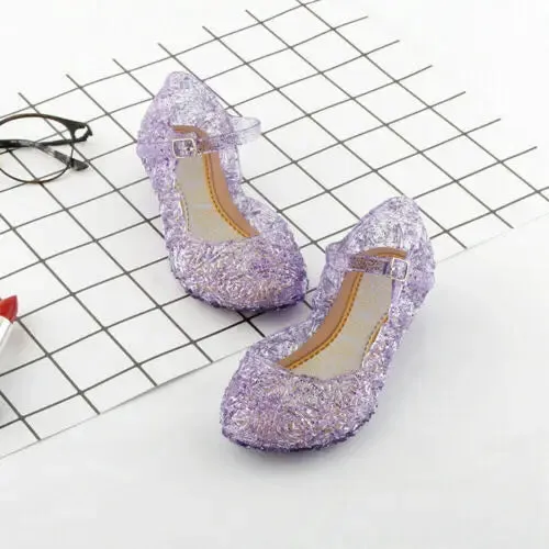 High-Heeled Girls Summer Crystal Sandals