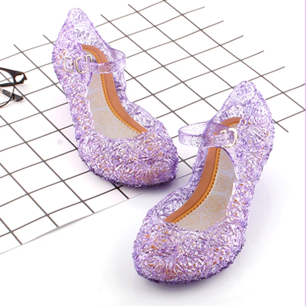 High-Heeled Girls Summer Crystal Sandals