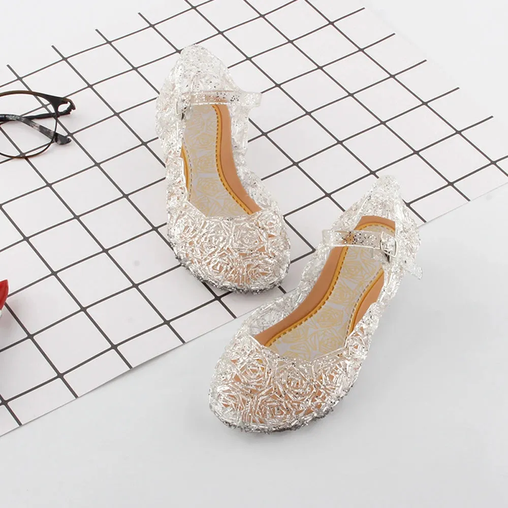 High-Heeled Girls Summer Crystal Sandals