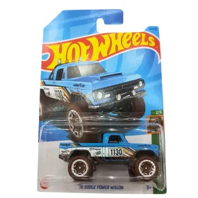 Hot Wheels '70 Dodge Power Wagon Die-Cast Model - Baja Blazers Series