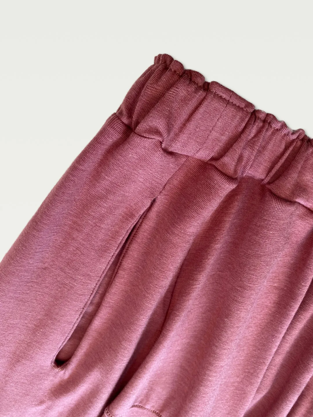 Jersey Slacks in Smoked Mauve, small / OG Price: $148.00