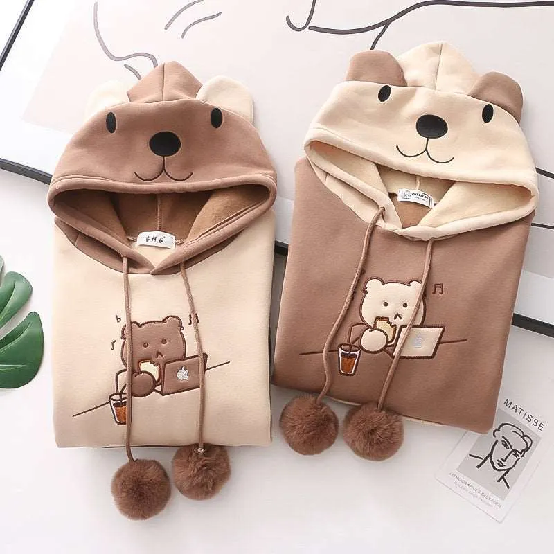 Kawaii Comfy Bear Hoodie