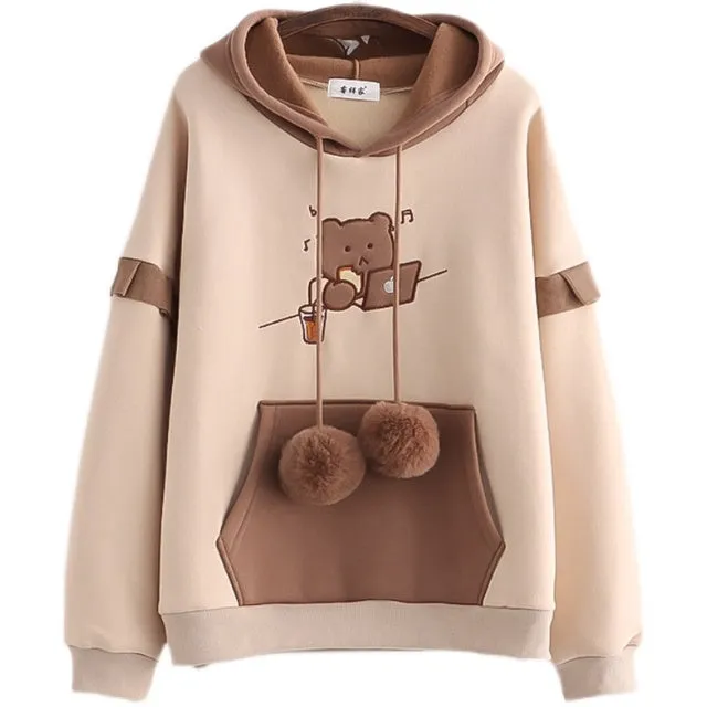 Kawaii Comfy Bear Hoodie