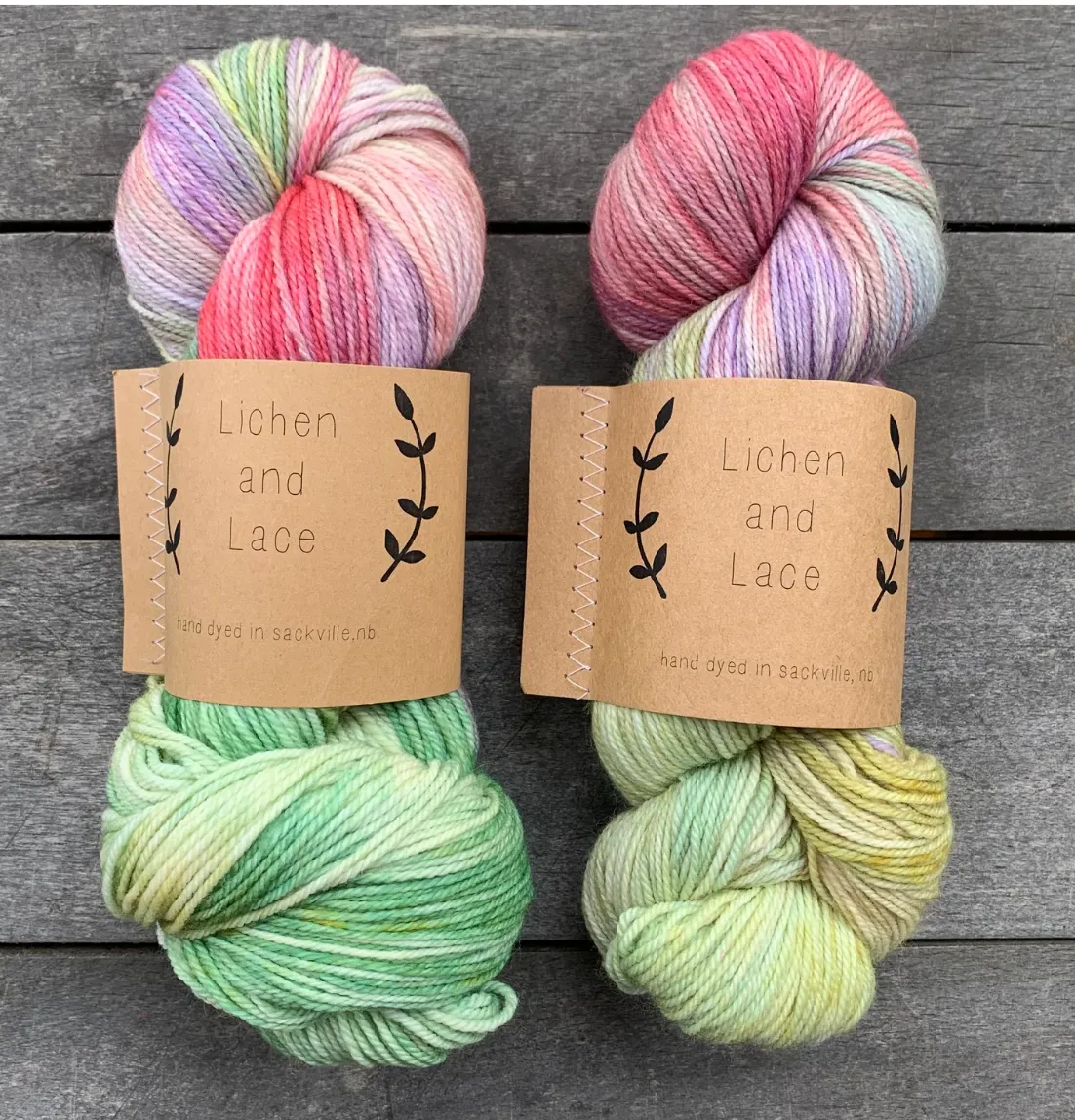 Lichen and Lace - 80/20 Sock