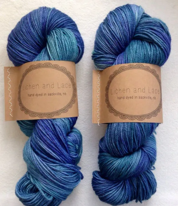 Lichen and Lace - 80/20 Sock