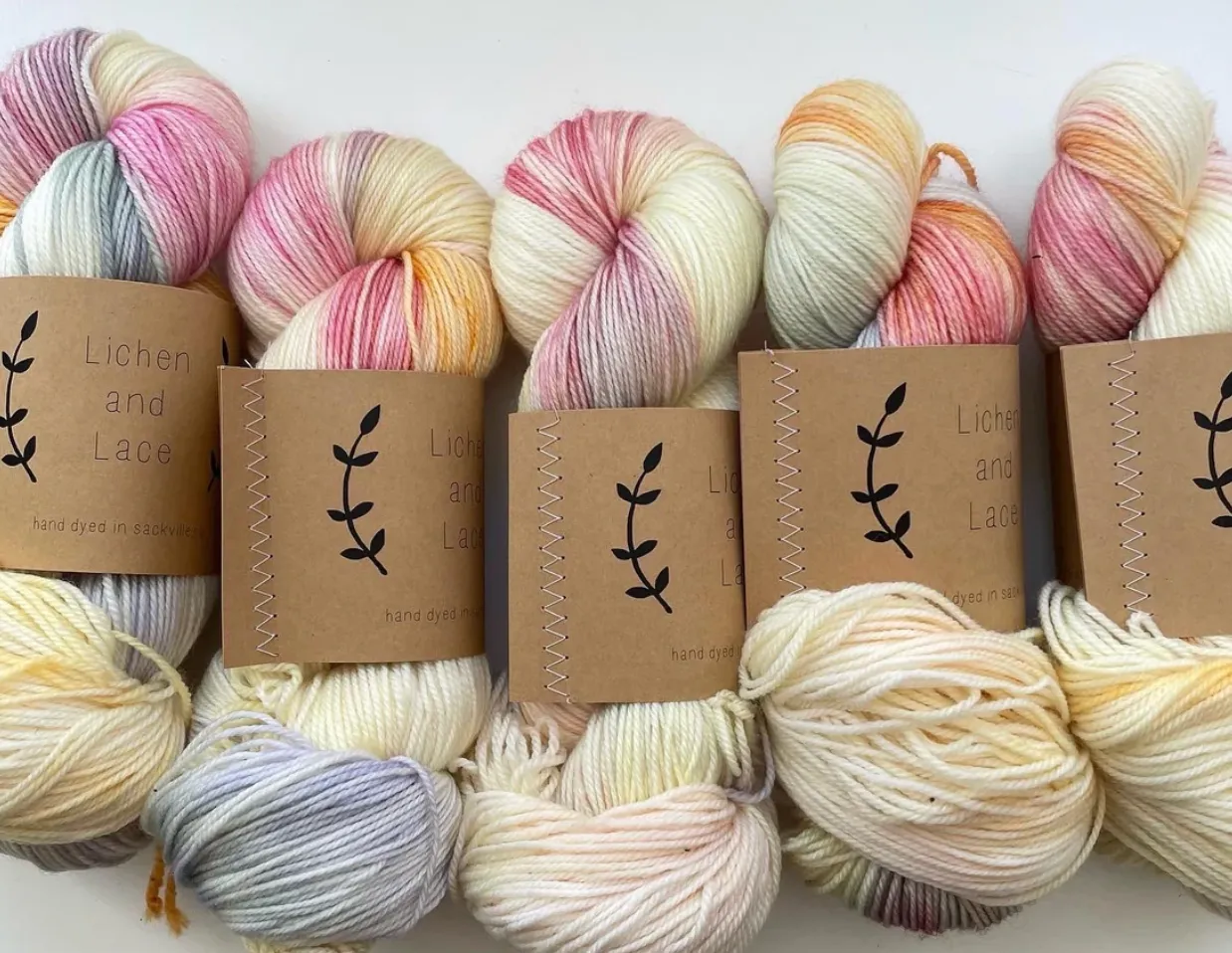Lichen and Lace - 80/20 Sock