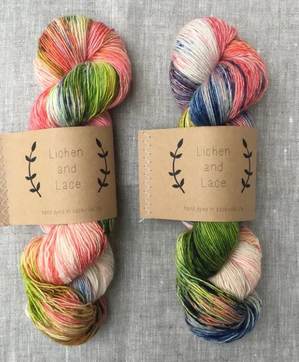 Lichen and Lace - 80/20 Sock