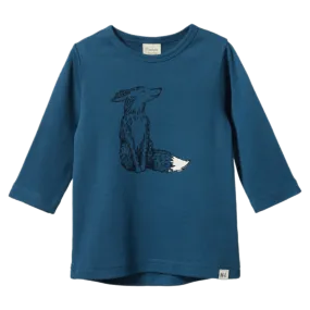 Long Sleeve River Tee - Foxy Teal