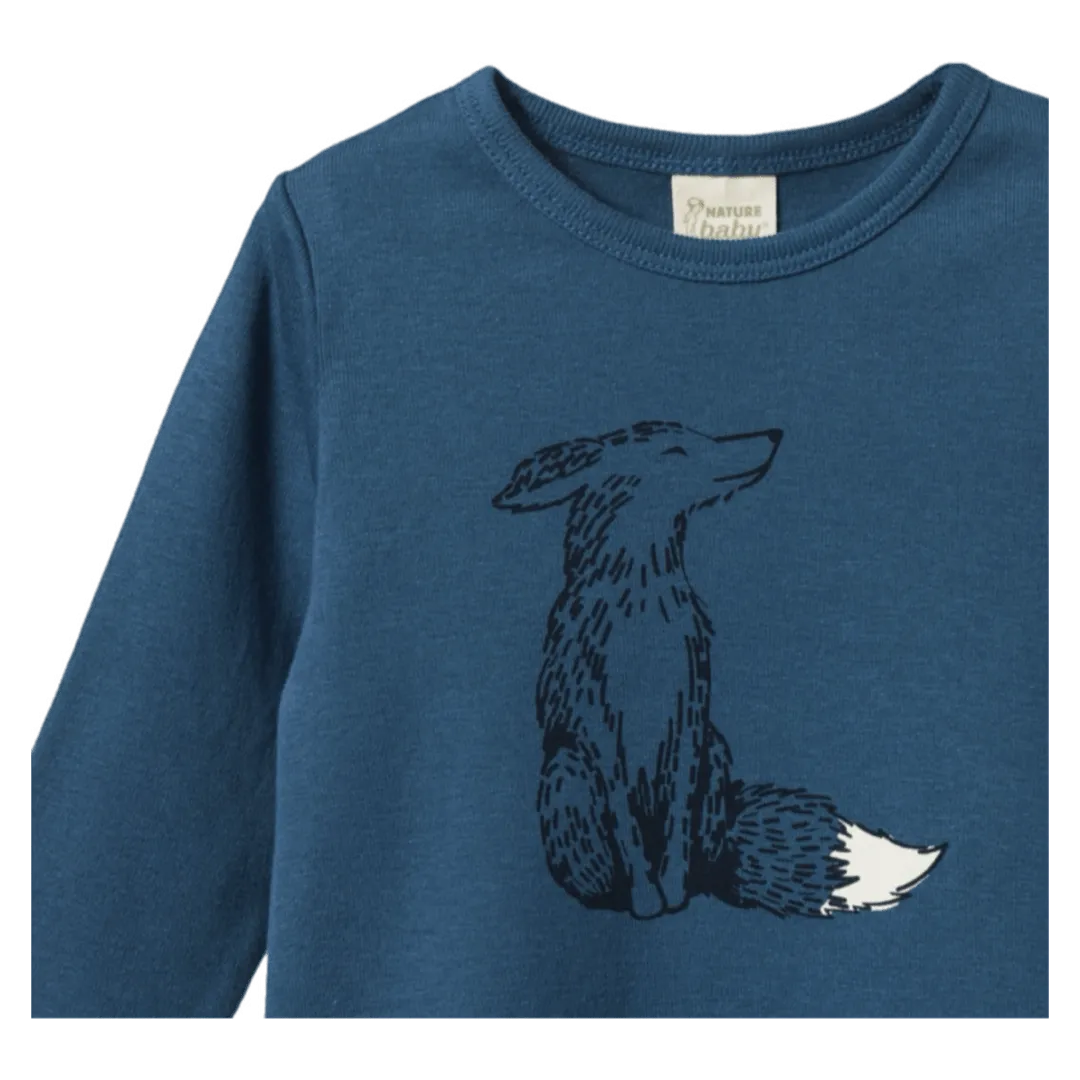 Long Sleeve River Tee - Foxy Teal