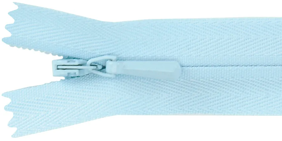 Powder Blu-Zipper Invisible 9"