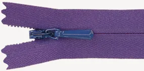 Purple -Zipper Invisible 9"