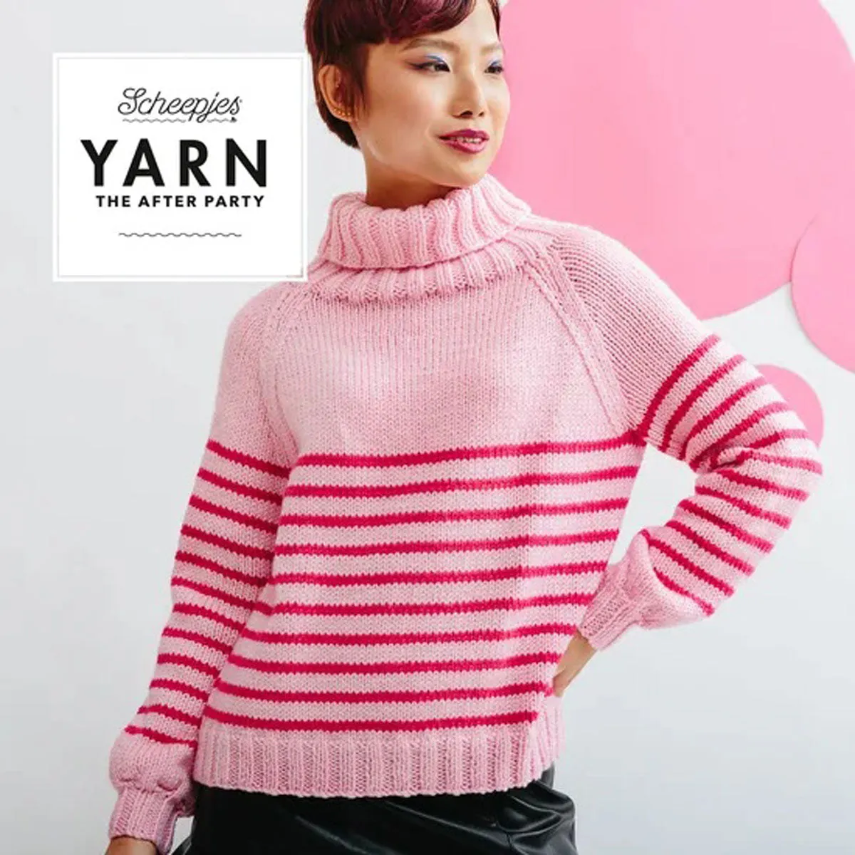 Scheepjes YARN The After Party Patterns - 128 Borderlines Jumper