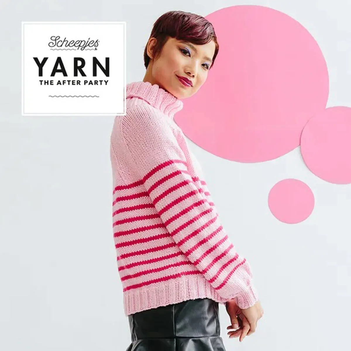 Scheepjes YARN The After Party Patterns - 128 Borderlines Jumper