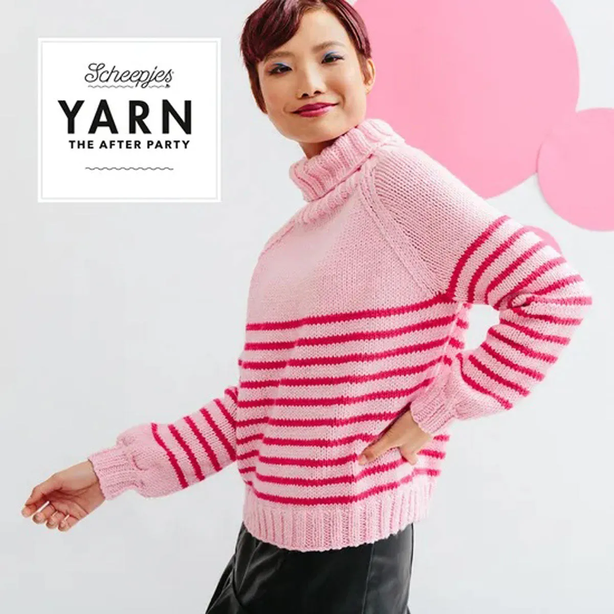 Scheepjes YARN The After Party Patterns - 128 Borderlines Jumper