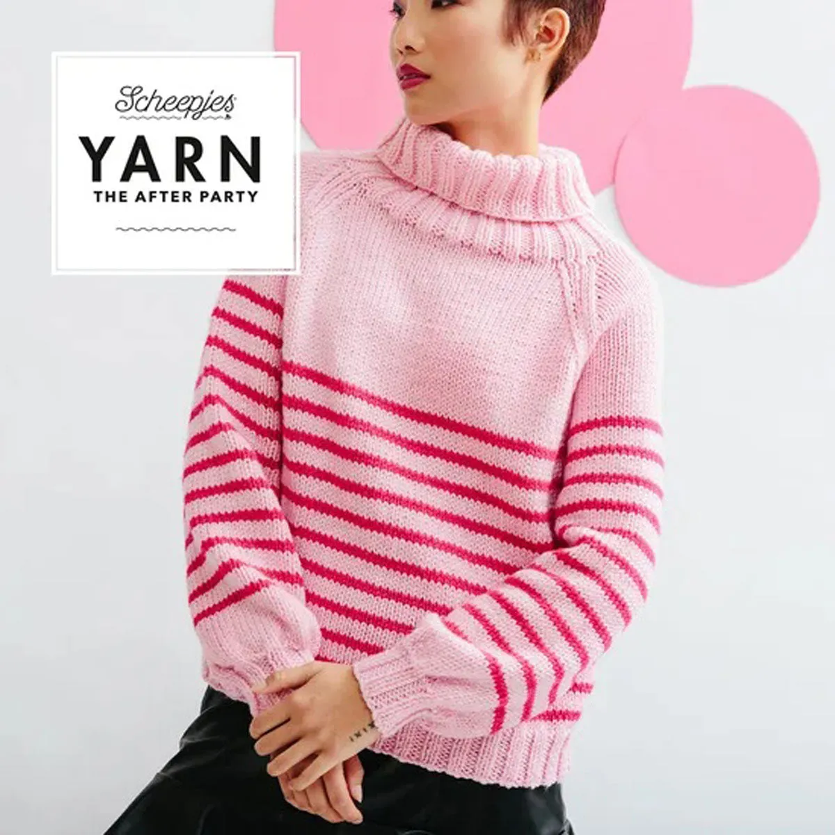 Scheepjes YARN The After Party Patterns - 128 Borderlines Jumper