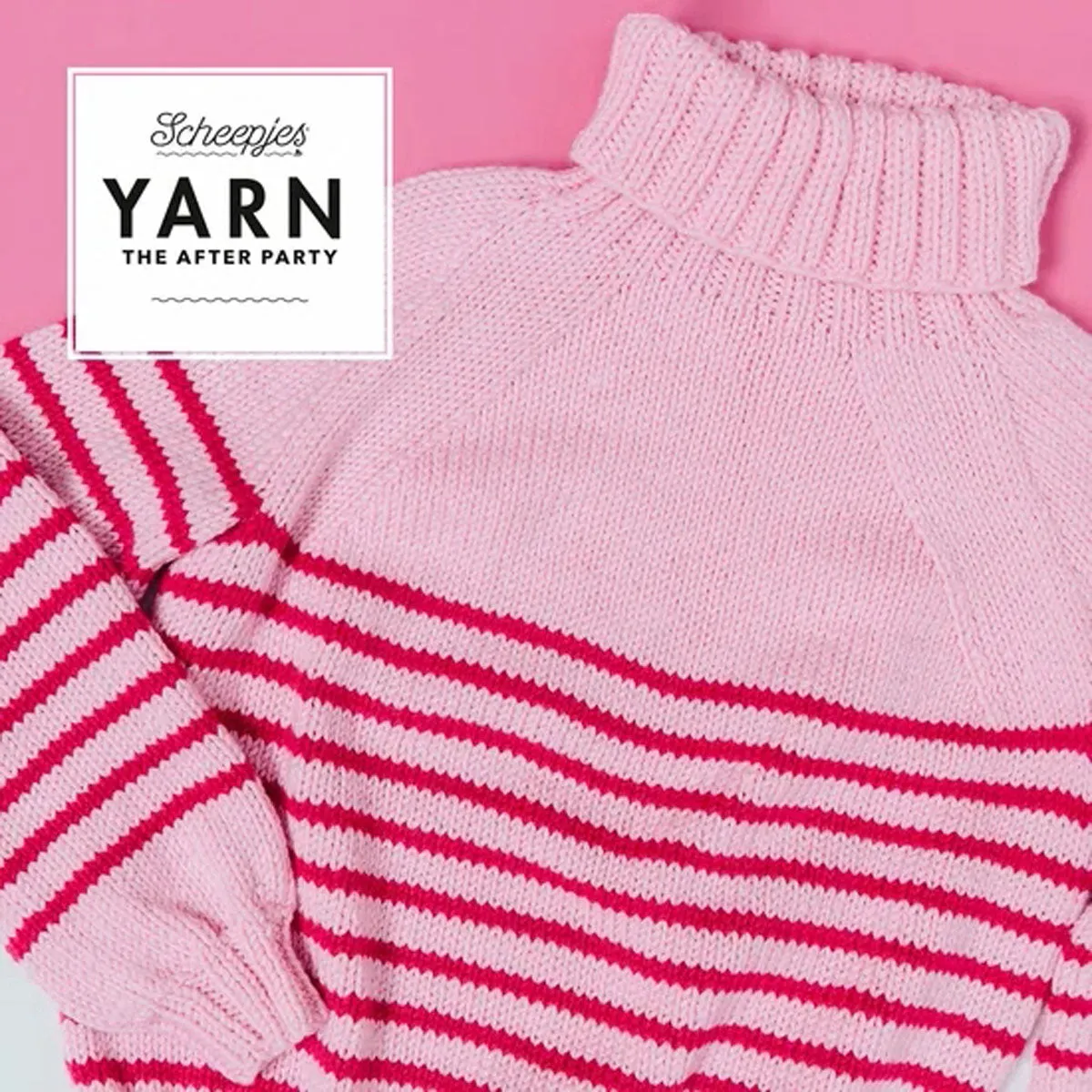 Scheepjes YARN The After Party Patterns - 128 Borderlines Jumper