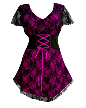 Sweetheart Top in Berry