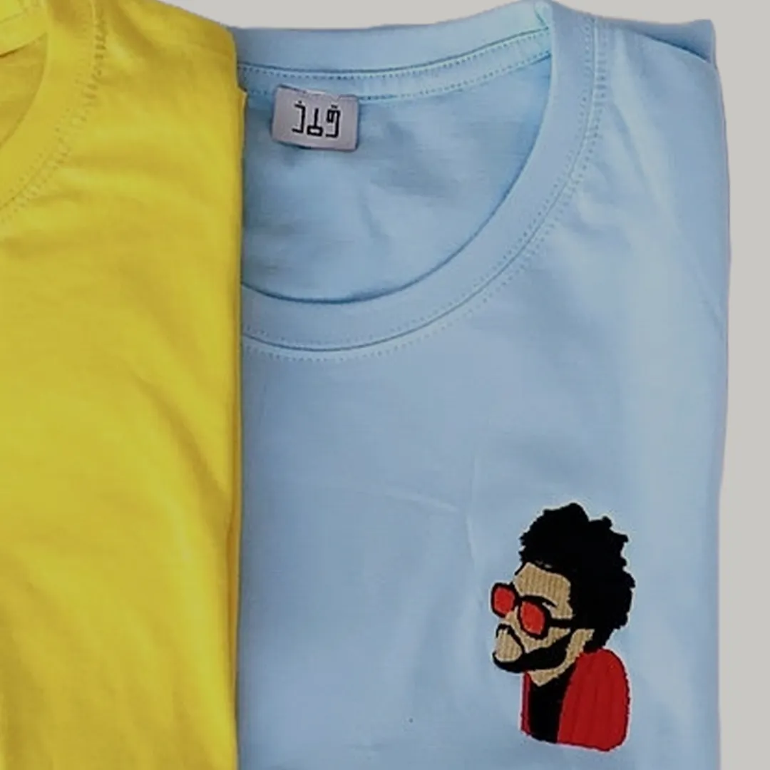 The Weeknd Embroidered T-Shirt