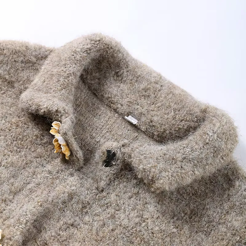 Vera | Soft Wool Knit Cardigan Winter Warm Sweater