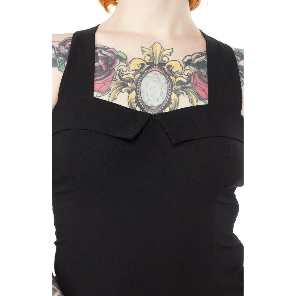 Veronica Black Womens Top