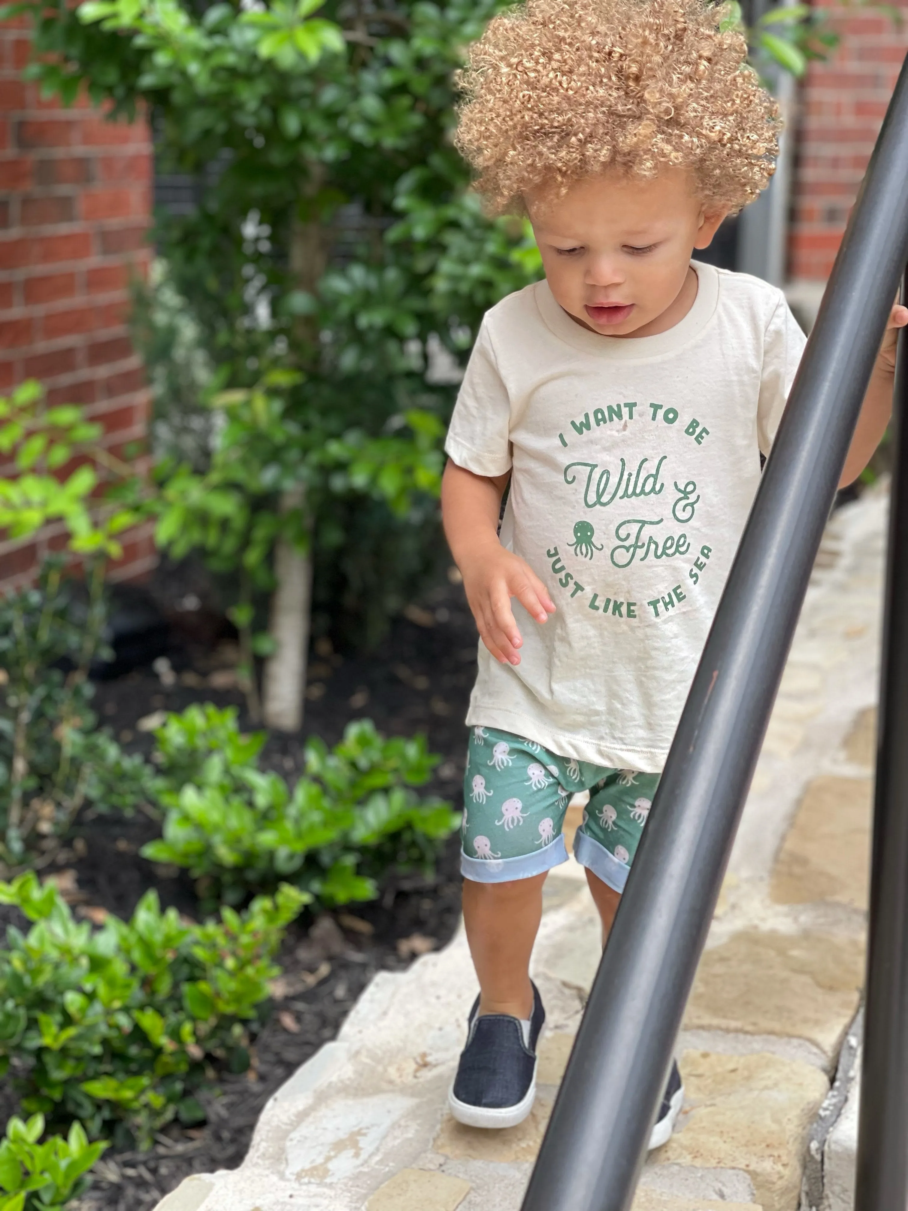 Wild & Free Octopus | Infant Tshirt